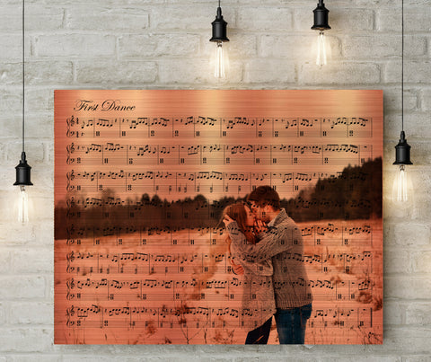 7th/Copper Anniversary Custom Portrait and First Dance