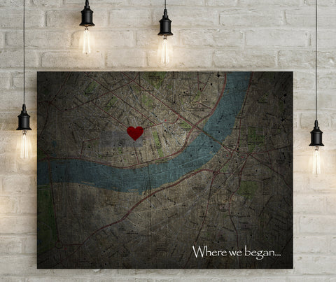 6th/Iron Anniversary Where We Began Map