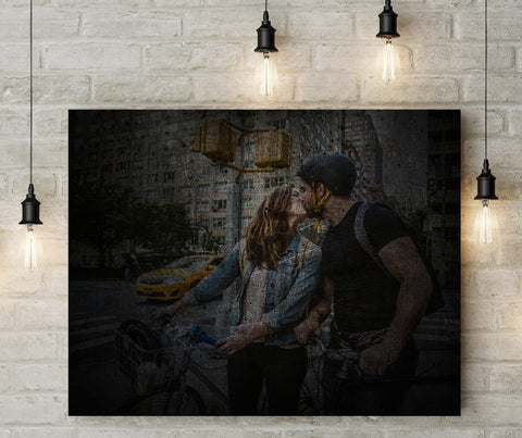 6th/Iron Anniversary Custom Couples Portrait