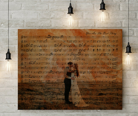 9th/Pottery Anniversary Custom Portrait and First Dance